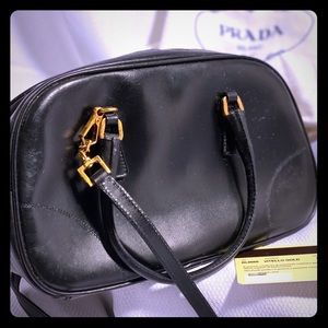 Vintage Prada Mini Purse with Authentication Card